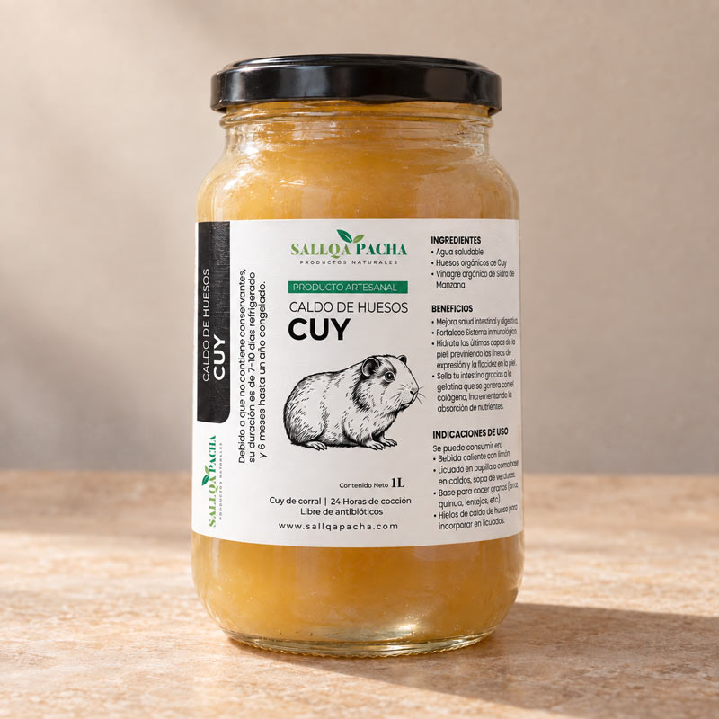 caldo de huesos de cuy