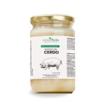manteca de cerdo natural