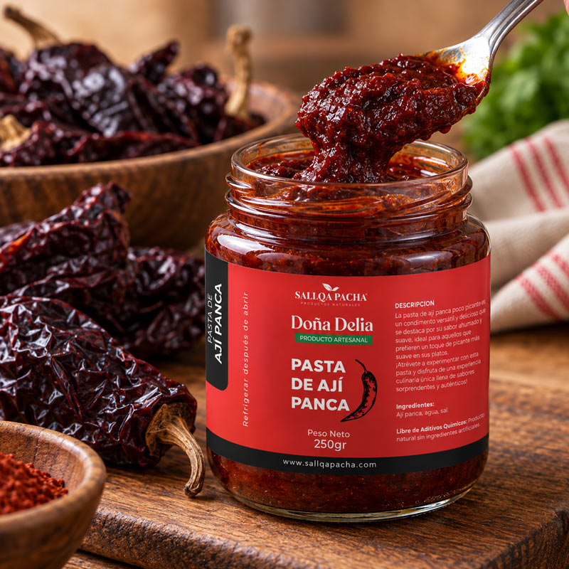 pasta de aji panca natural