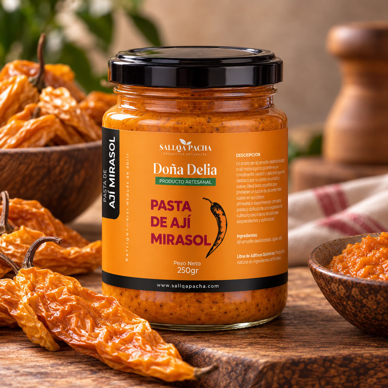 pasta de aji mirasol