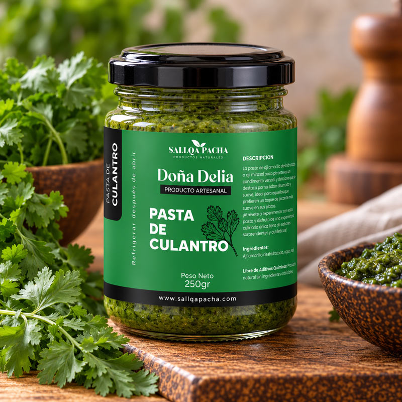pasta de culantro