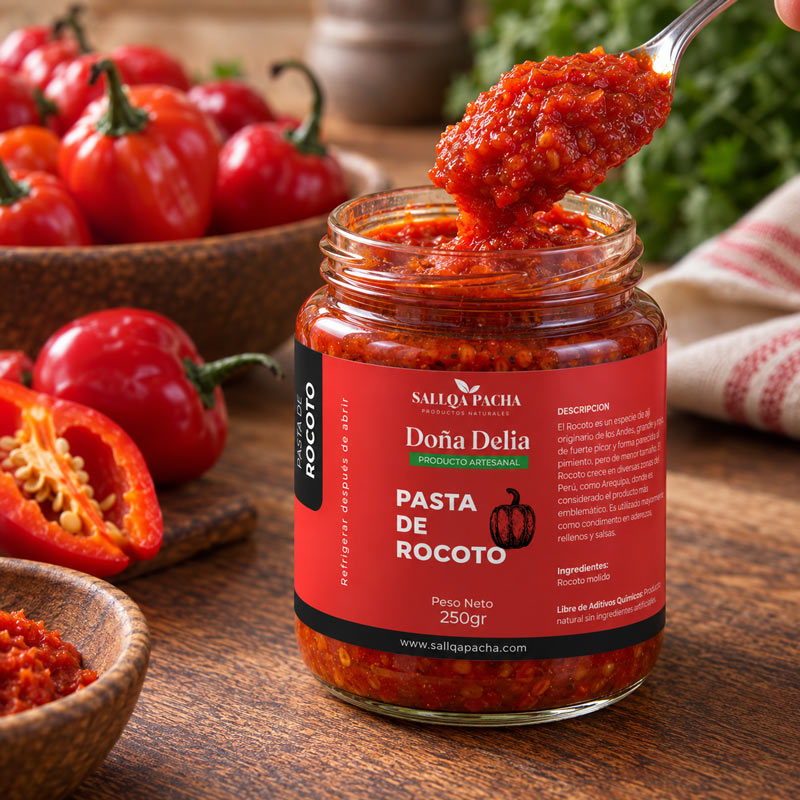 pasta de rocoto natural