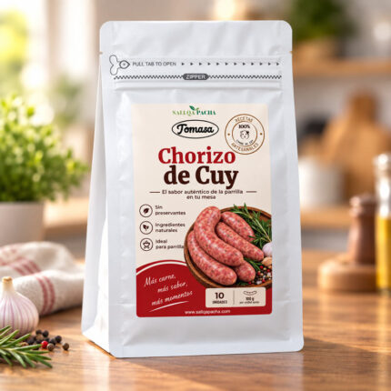chorizo de cuy