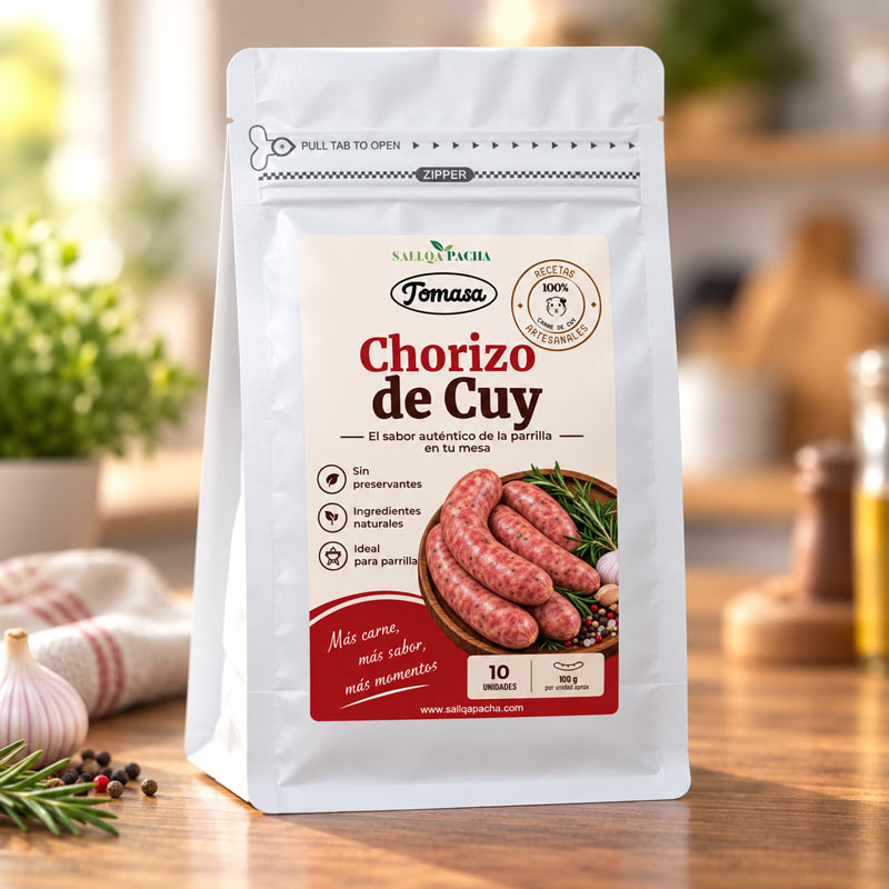 chorizo de cuy