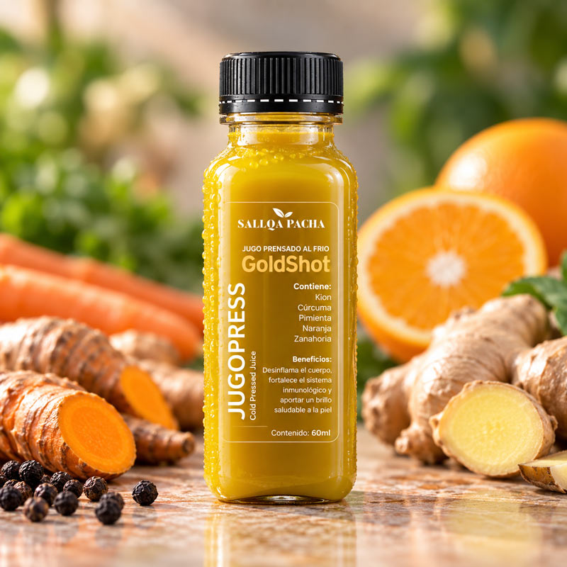 Gold Shot Cold Pressed