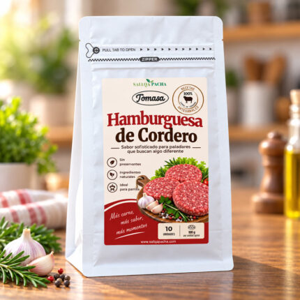 hamburguesa de cordero