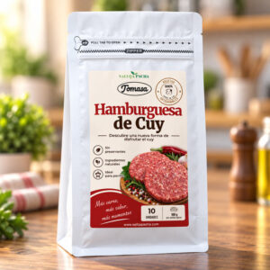 hamburguesa de cuy