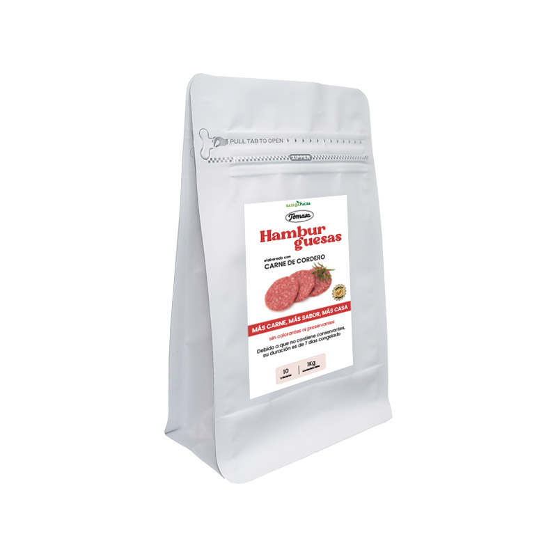 hamburguesas de cordero artesanal