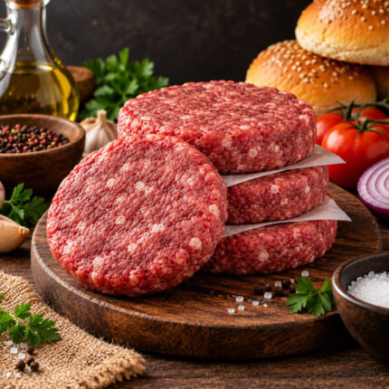 hamburguesa de cerdo casera