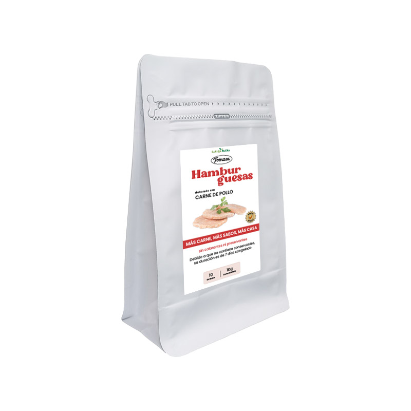 hamburguesas de pollo