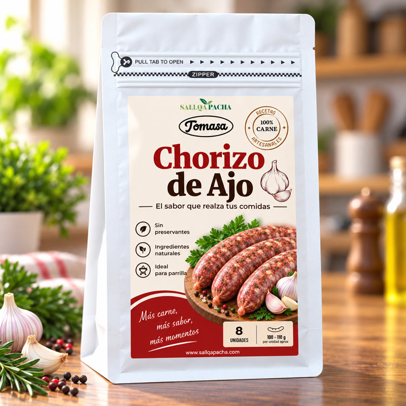 chorizo de ajo